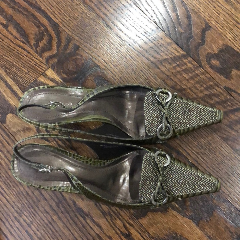 Snakeskin heels